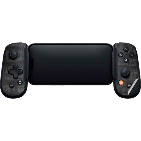 NFL Detroit Lions Black & White Backbone One for iPhone Game Controller Skin